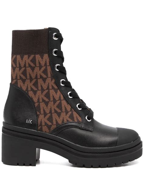 botines de mujer michael kors|michael kors leather platform boots.